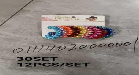 Lukadah Wholesale Lot: 360 Pearl Beaded Hair Bands for Kids & Girls – 30 Sets of 12 Pieces Each