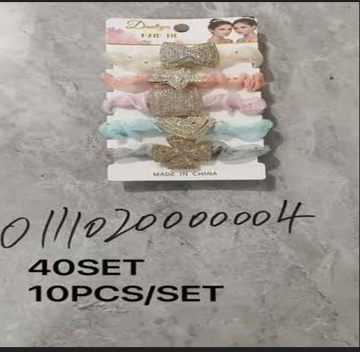 Lukadah Decorative Hair Bands with Bling Bow and Crown Charms